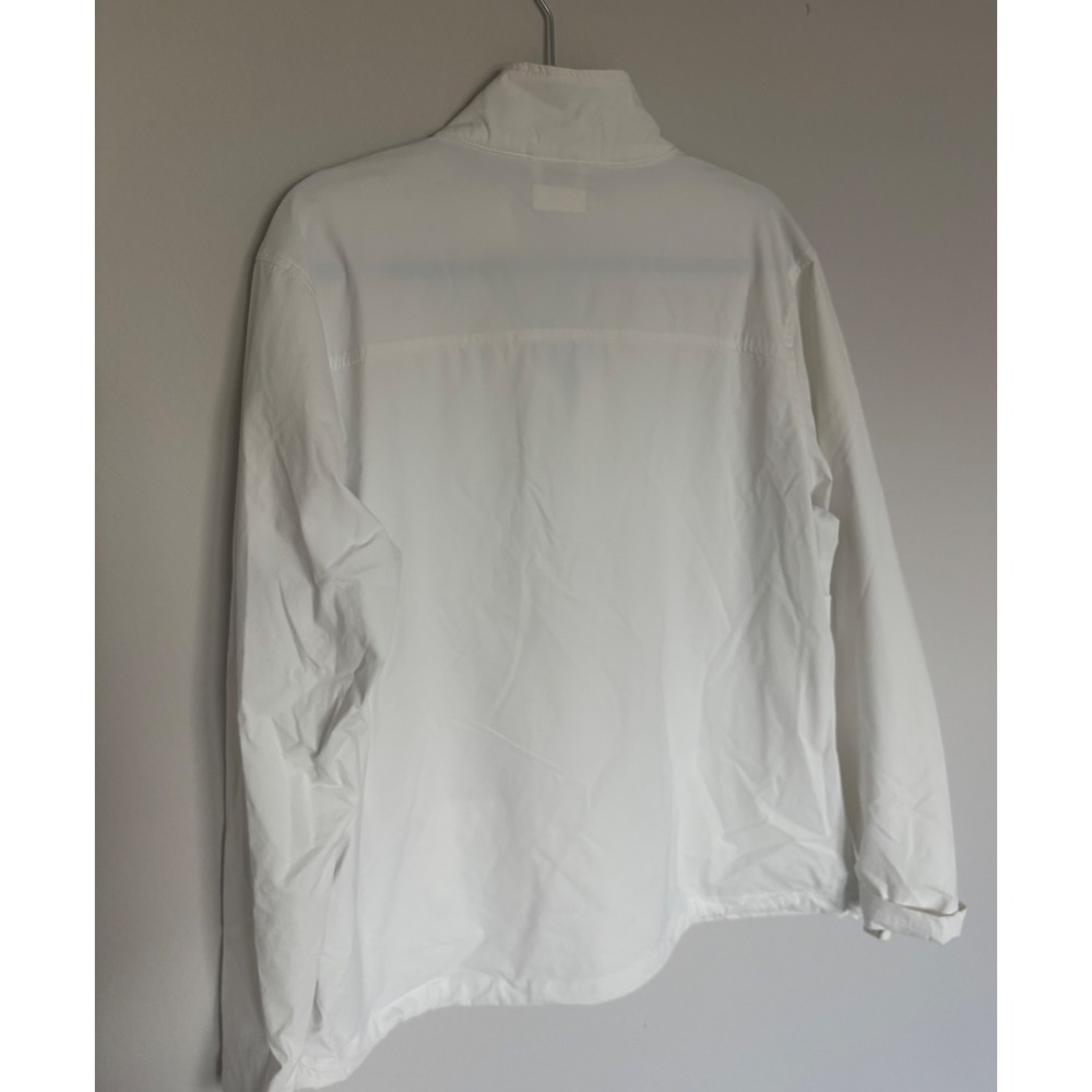 Lady Hagen Womens White Quarter Zip Golf Pullover Jacket XL Mock Neck Activewear - Picture 3 of 5